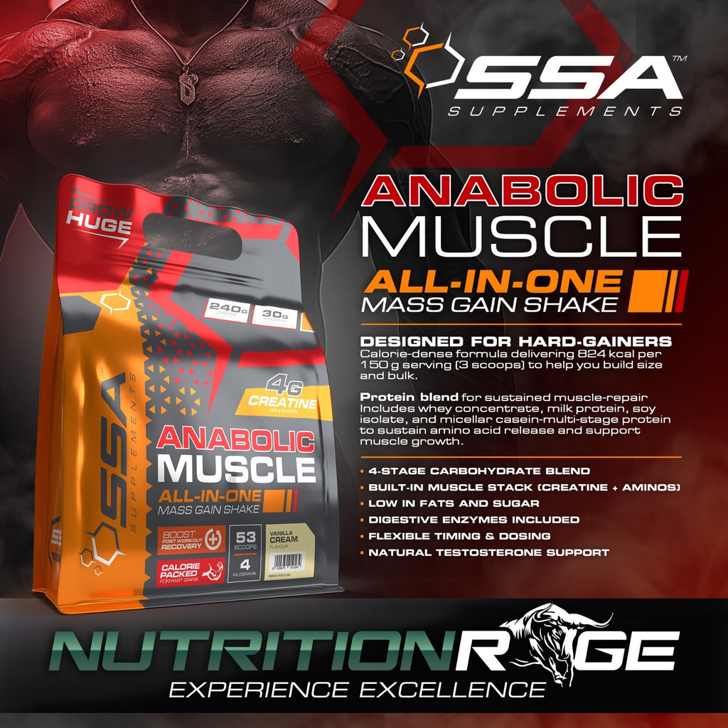 Ssa Supplements Anabolic Muscle Stack