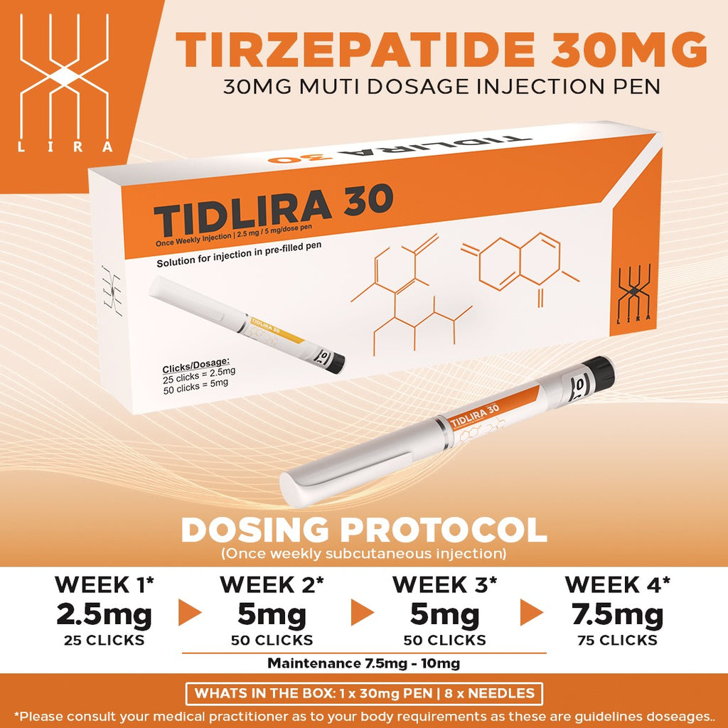 U.P.A Tidlira 30mg (Tirzepatide)