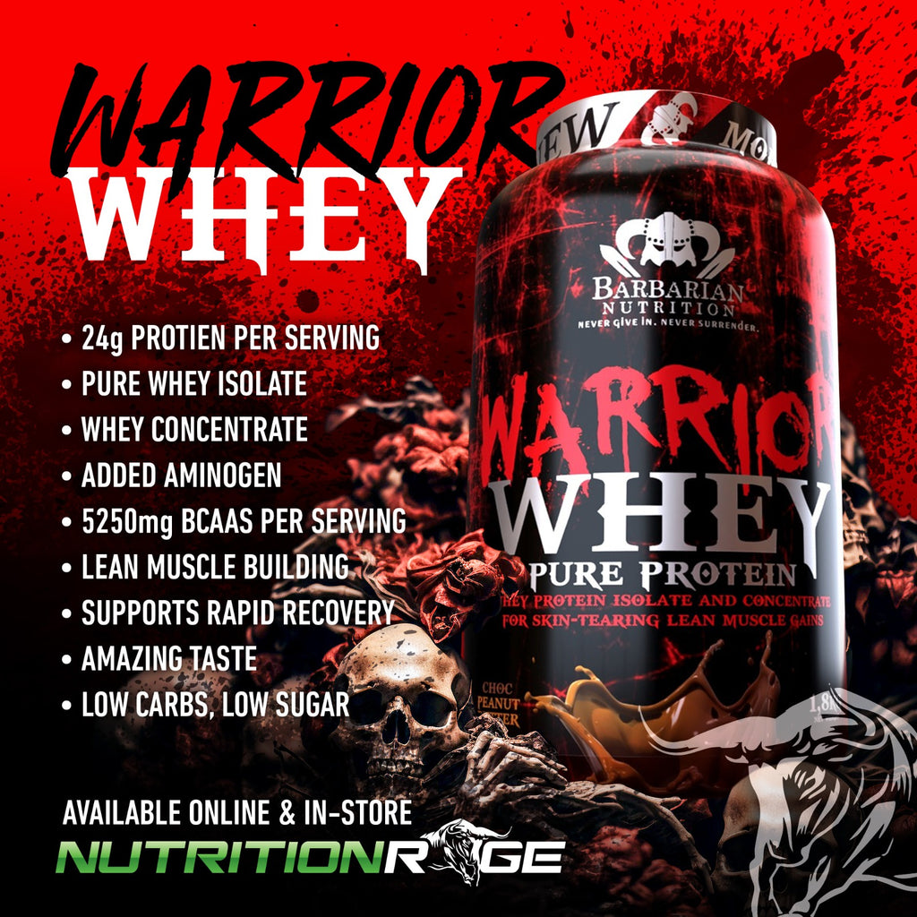 Barbarian Nutrition Warrior Whey (1.8Kg)